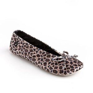 Isotoner Satin Ballerina Slipper